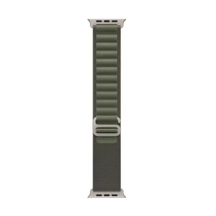 Apple Watch 38mm Alpine Loop Metal Toka Örgü Işleme Kordon Premium Kayış KRD-74