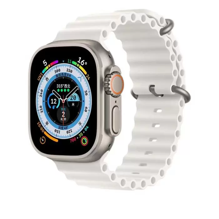 Apple Watch 38mm Metal Toka Silikon Kordon Premium OceanvKayış