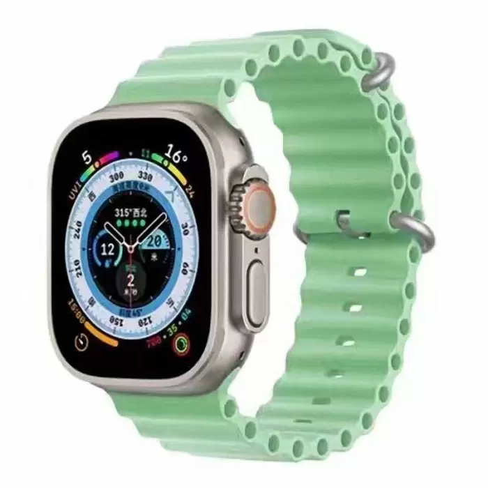 Apple Watch 38mm Metal Toka Silikon Kordon Premium OceanvKayış