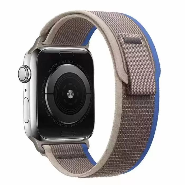 Apple Watch 38mm Uyumlu Kordon Trail Loop Naylon Örgü Kayış KRD-77