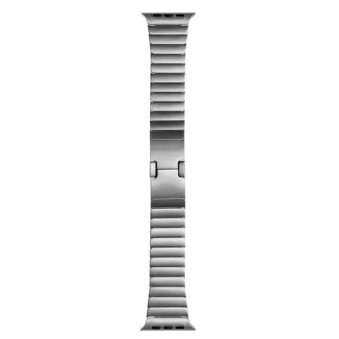 Apple Watch 38mm Lopard KRD-82 Çizgi Orjnal Tasarım Şık Ve Dayanıklı Metal Kordon