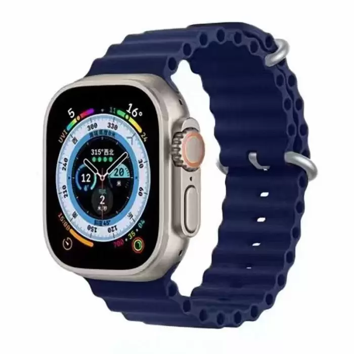 Apple Watch 42mm Metal Toka Silikon Kordon Premium OceanvKayış