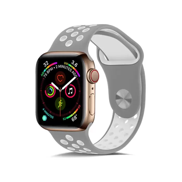 Apple Watch Ultra 49mm Kordon KRD-02 Silikon Strap Kayış