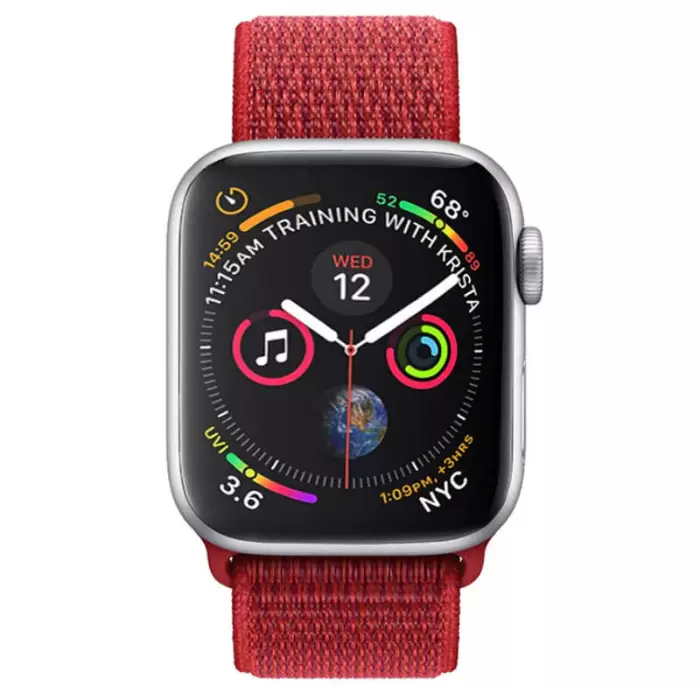 Apple Watch Ultra 49mm Kordon KRD-03 Hasır Strap Kayış