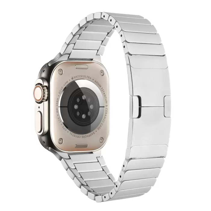 Apple Watch Ultra 49mm Kordon KRD-35 Metal Strap Kayış