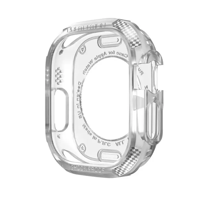 Apple Watch Ultra 49mm Silikon TPU Kasa Koruyucu  Apple Watch Gard 17