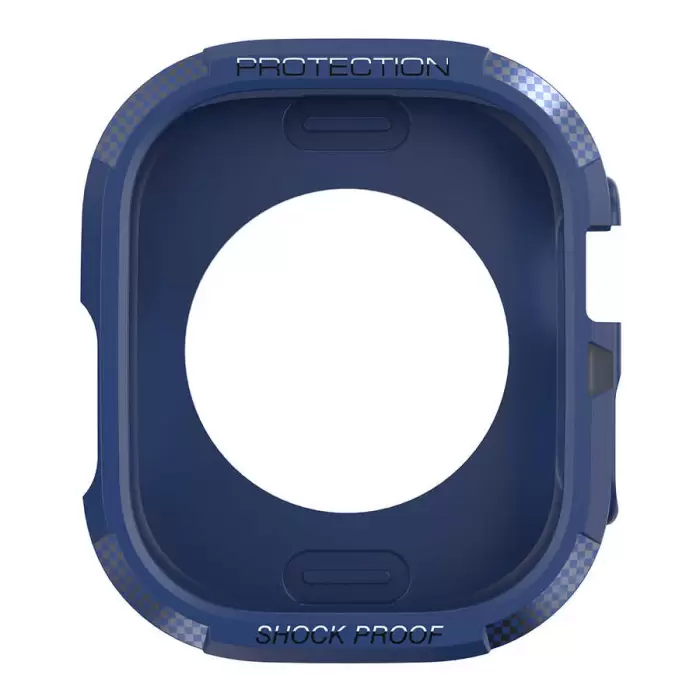 Apple Watch Ultra 49mm Silikon TPU Kasa Koruyucu Lopard Watch Gard 17