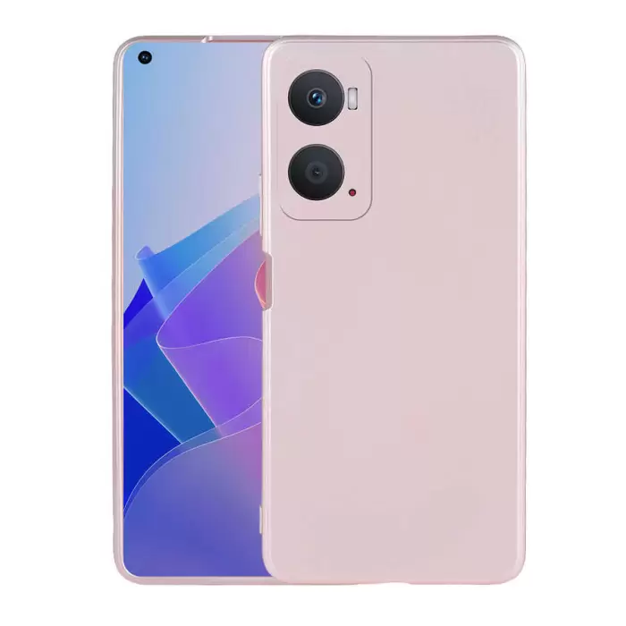 Oppo A76 Kılıf Lopard Klasik Mat Renkli Yumuşak Premier Silikon Kılıf