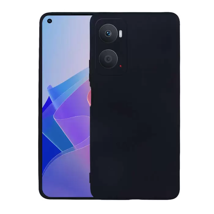 Oppo A96 4G Kılıf  Klasik Mat Renkli Yumuşak Premier Silikon Kılıf