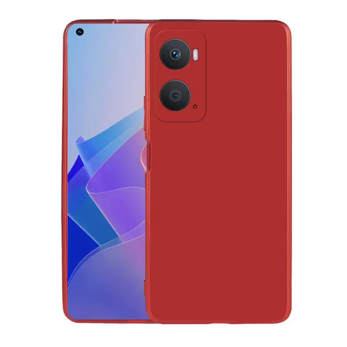 Oppo A96 4G Kılıf Lopard Klasik Mat Renkli Yumuşak Premier Silikon Kılıf