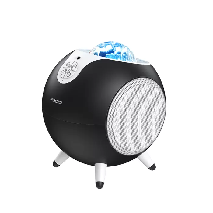 Recci Rsk-w22 Starry Sky Series Hi-fi Aurora Lambalı Wireless Bluetooth 5.2 Speaker Hoparlör 10w