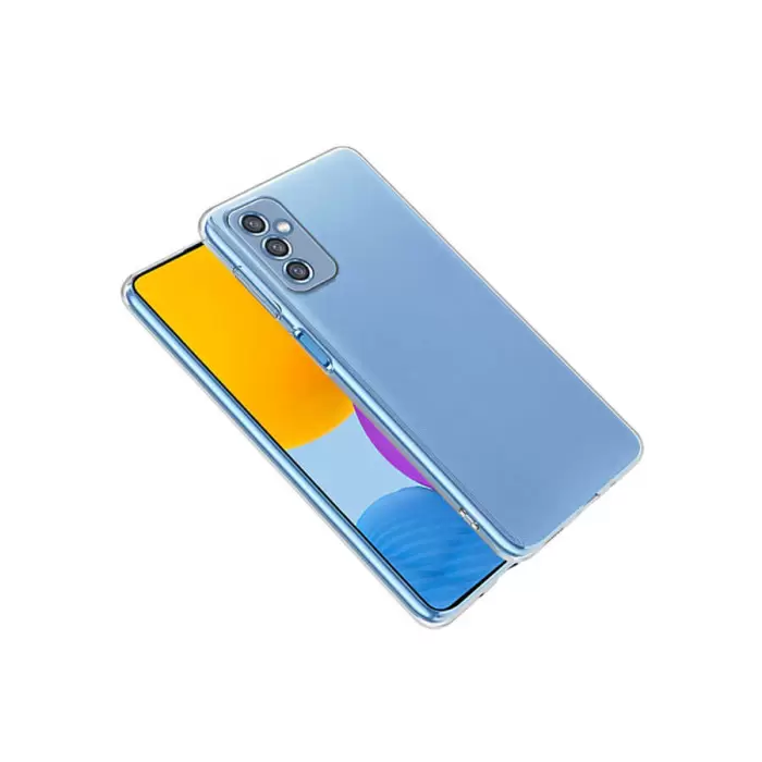 Samsung Galaxy A03S Kılıf Lopard Kamera Korumalı Kamera Korumalı Renksiz Şeffaf Esnek Silikon Kapak Süper