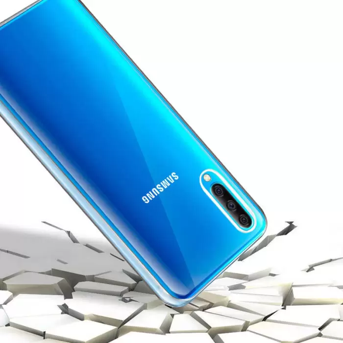 Samsung Galaxy A50 Şeffaf Kılıf Arkalı Önlü 360 Derece Ultra Korumalı Enjoy Kapak