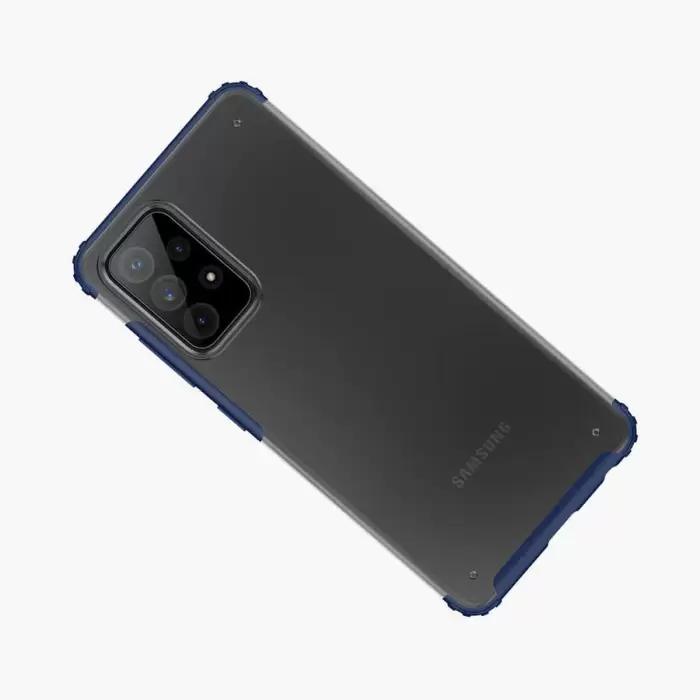 Samsung Galaxy A52 Kılıf Lopard Military Armor Köşe Korumalı Mat Sırt Ince Lüks Kapak Volks