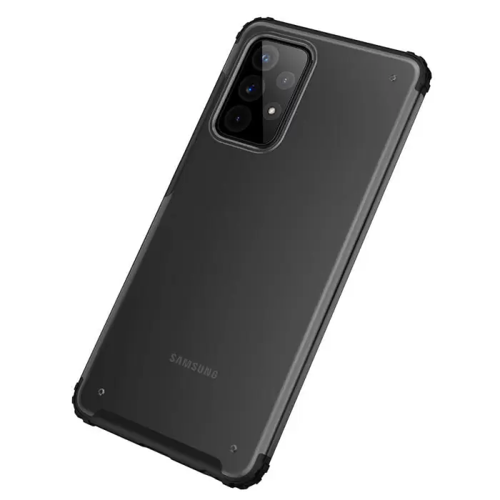 Samsung Galaxy A52 Kılıf Lopard Military Armor Köşe Korumalı Mat Sırt Ince Lüks Kapak Volks