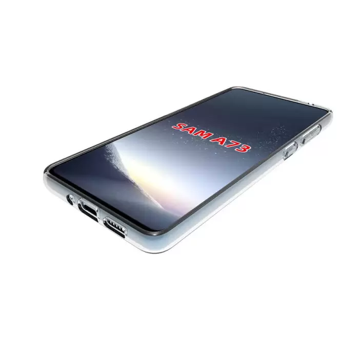 Samsung Galaxy A53 5G Kılıf Lopard Kamera Korumalı Renksiz Şeffaf Esnek Silikon Kapak Süper