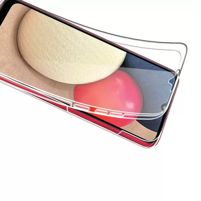 Samsung Galaxy A72 Şeffaf Kılıf Arkalı Önlü 360 Derece Ultra Korumalı Enjoy Kapak