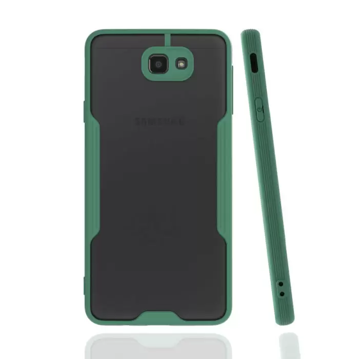 Samsung Galaxy J7 Prime Kılıf Parfe Silikon Kapak Kamera Korumalı Kılıf Ultra Ince Buzlu Mat Renkli