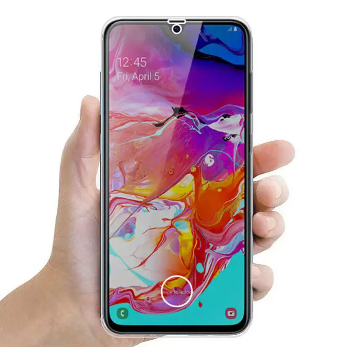 Samsung Galaxy Note 10 Şeffaf Kılıf Arkalı Önlü 360 Derece Ultra Korumalı Enjoy Kapak