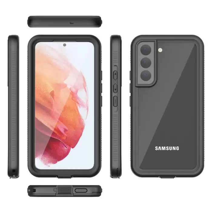 Samsung Galaxy S22 Plus Kılıf 1e1 Su Geçirmez 360 Tam Koruma Magsafe Tank Silikon Kapak