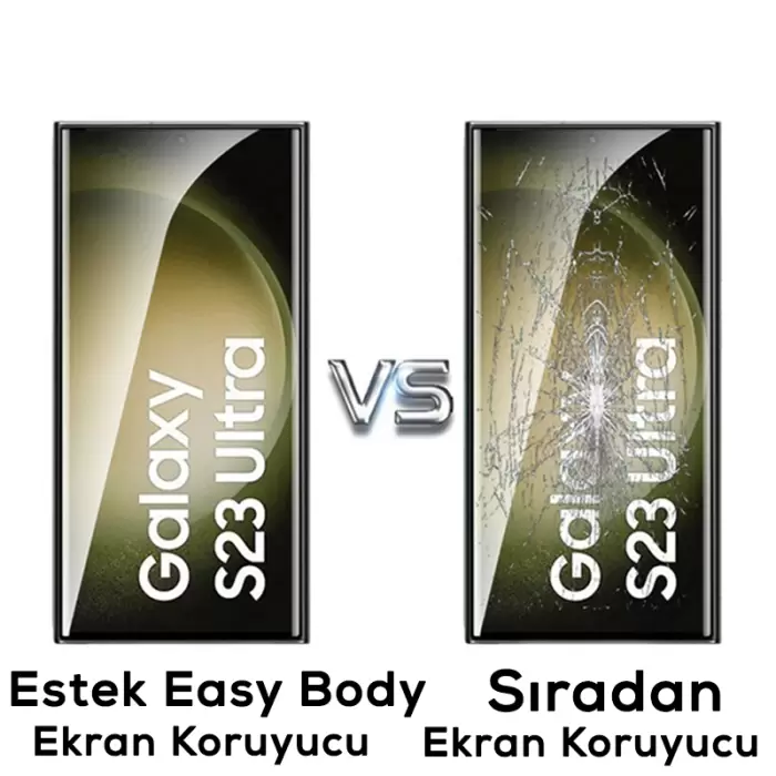 Samsung Galaxy S22 Ultra Lopard Hizalama Aparatlı Estek Easy Body Ekran Koruyucu