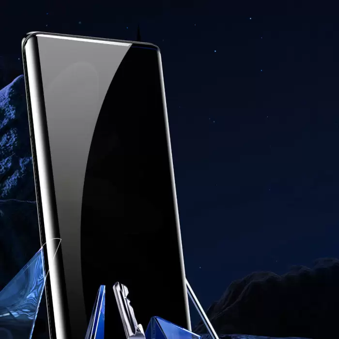 Samsung Galaxy S22 Ultra Lopard Kolay Uygulama Aparatlı Privacy Easy Body Hayalet Ekran Koruyucu