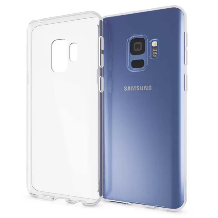 Samsung Galaxy S9 Kılıf Lopard Kamera Korumalı Renksiz Şeffaf Esnek Silikon Kapak Süper