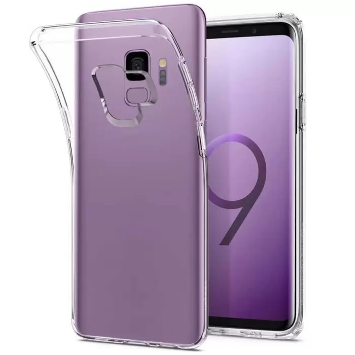 Samsung Galaxy S9 Kılıf Lopard Kamera Korumalı Renksiz Şeffaf Esnek Silikon Kapak Süper