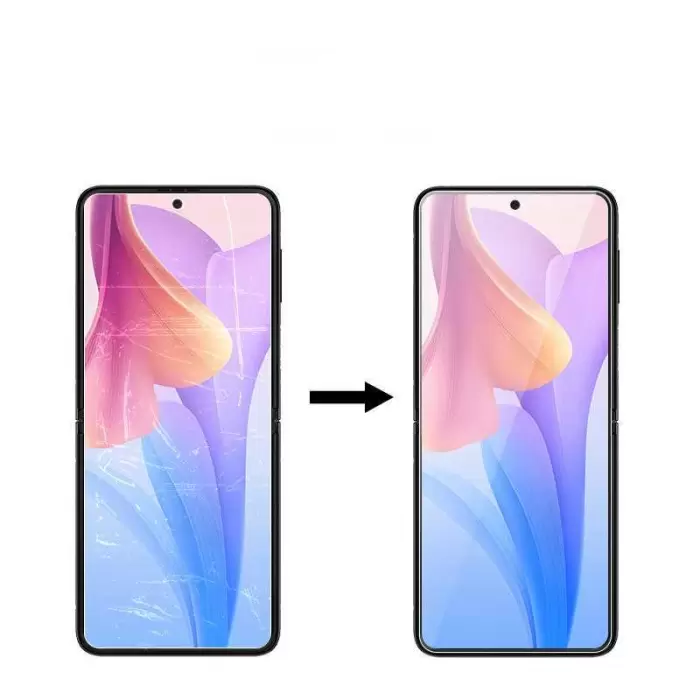 Samsung Galaxy Z Flip 4  Narr Tpu Ön Arka Body Ekran Koruyucu