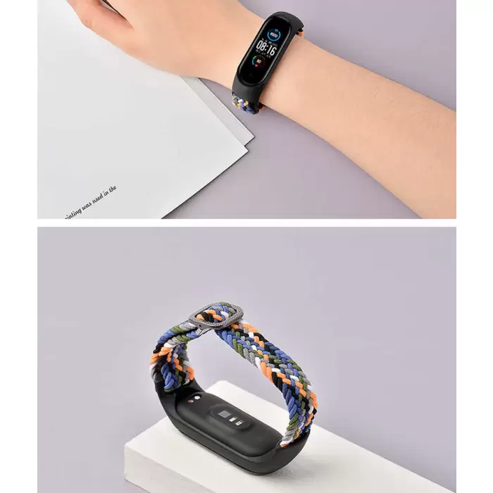 Xiaomi Mi Band 6 KRD-49 Örgü Kordon