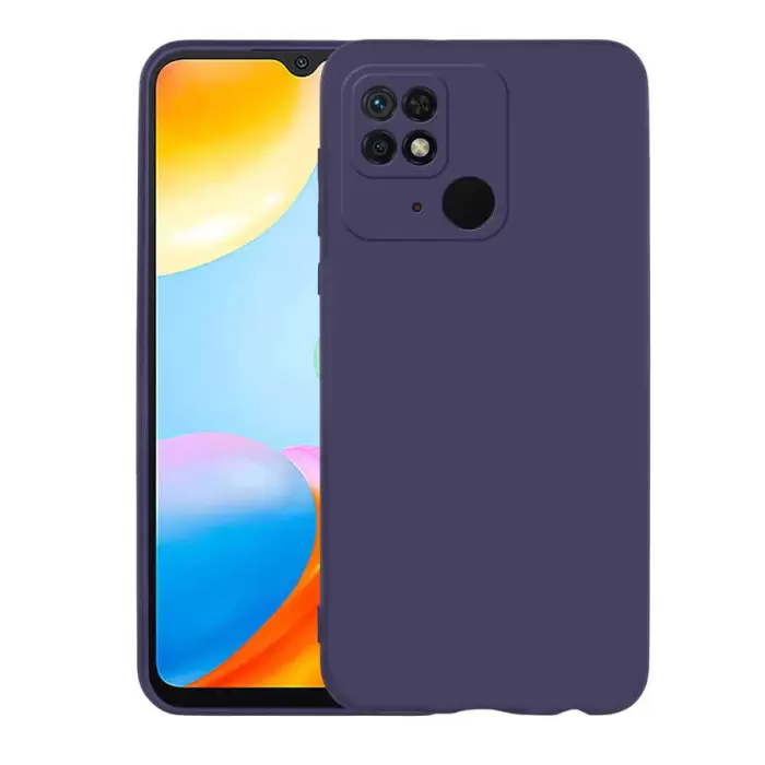 Xiaomi Poco C40 Kılıf Lopard Klasik Mat Renkli Yumuşak Premier Silikon Kılıf