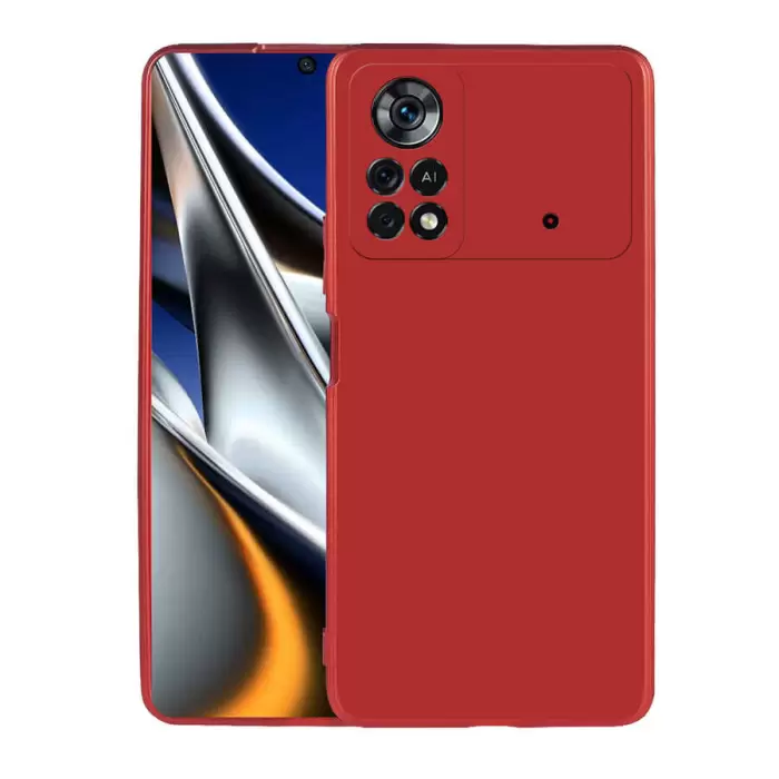 Xiaomi Poco M4 Pro 4G Kılıf Lopard Klasik Mat Renkli Yumuşak Premier Silikon Kılıf