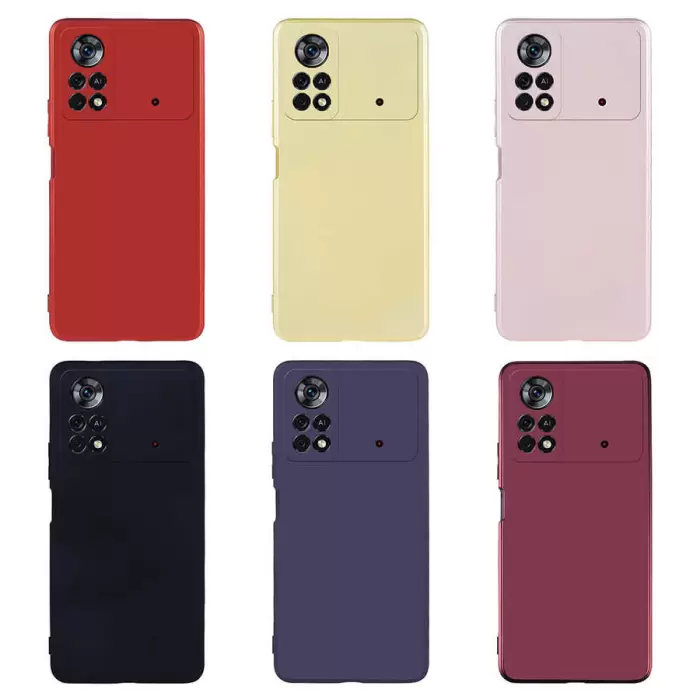 Xiaomi Poco M4 Pro 4G Kılıf Lopard Klasik Mat Renkli Yumuşak Premier Silikon Kılıf