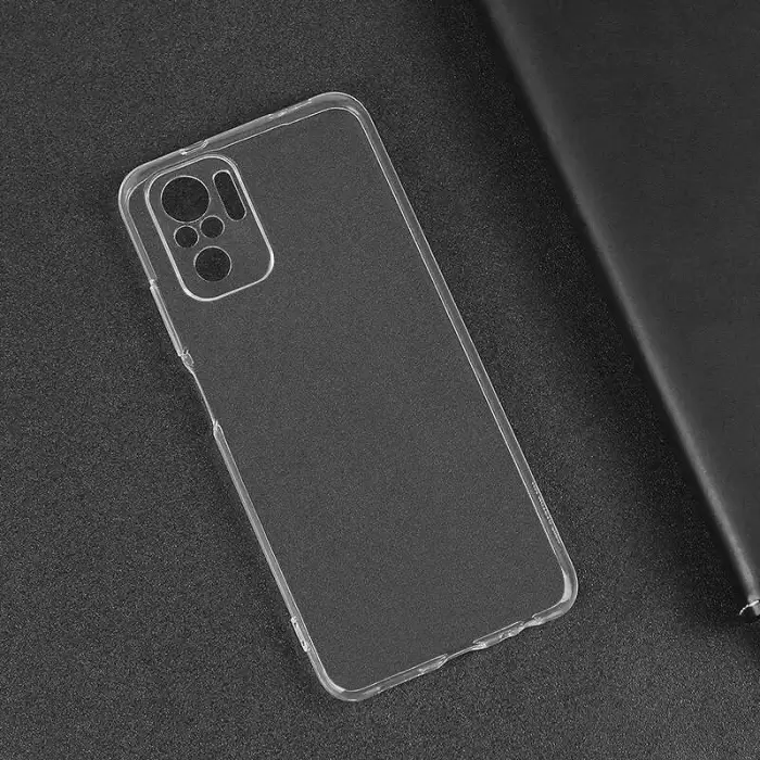 Xiaomi Poco M5S Kılıf Lopard Kamera Korumalı Renksiz Şeffaf Esnek Silikon Kapak Süper