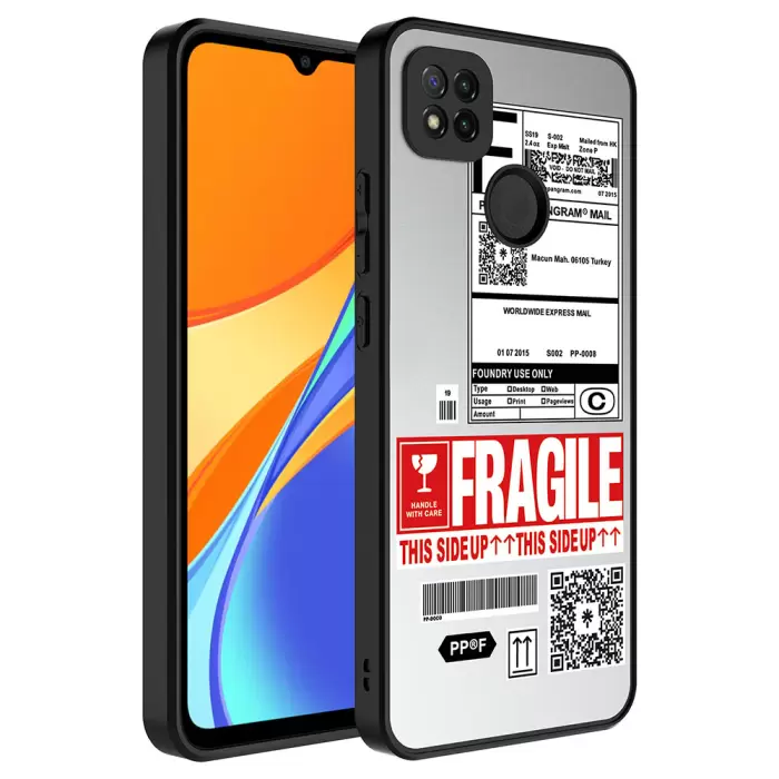 Xiaomi Redmi 9C Kılıf Aynalı Desenli Kamera Korumalı Parlak Lopard Mirror Kapak