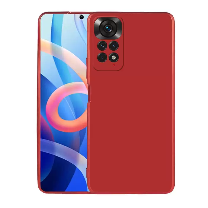 Xiaomi Redmi Note 11 Global Kılıf  Klasik Mat Renkli Yumuşak Premier Silikon Kılıf