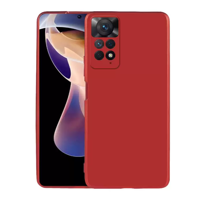 Xiaomi Redmi Note 11 Pro 5G Kılıf  Klasik Mat Renkli Yumuşak Premier Silikon Kılıf