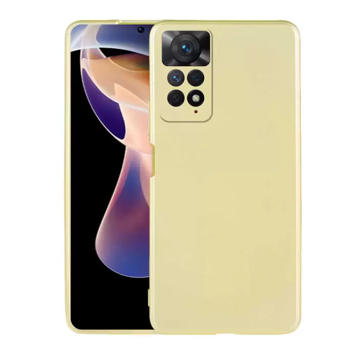 Xiaomi Redmi Note 11 Pro 5G Kılıf  Klasik Mat Renkli Yumuşak Premier Silikon Kılıf