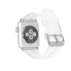 ​​​Apple Watch 42mm 10.Nesil KRD-13 Şeffaf Silikon Kordon