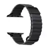 ​​​Apple Watch 42mm 10.Nesil KRD-78 PU Deri Kordon Strap Kayış