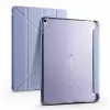 iPad 10.2 2021 (9.Nesil) Kılıf  Tri Folding Kalem Bölmeli Standlı Kılıf