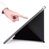 iPad Pro 12.9 2022 M2 Kılıf  Tri Folding Kalem Bölmeli Standlı Kılıf