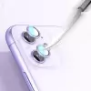 iPhone 11 CL-07 Lens Koruma Parlak Renkli Kamera Koruyucu CL-08