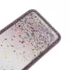 iPhone 11 Uyumlu Kılıf Parlak Gümüş Simli Parıltılı Kapak Fensi