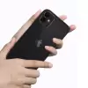 iPhone 11 Kılıf  Mat Gbox Silikon Kapak İnce Mat Arka Yüzey Elektroplatin