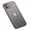 iPhone 11 Kamera Koruyucul Kılıf Arkası Buzlu Mat Transparan Retro Kapak Koruma