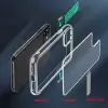 iPhone 11 Kılıf Standlı Şeffaf Silikon  L-Stand Kapak