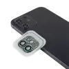 iPhone 12 Mini CL-08 Lens Koruma Parlak Renkli Kamera Koruyucu CL-08