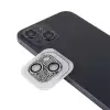 iPhone 13 Mini CL-08 Lens Koruma Parlak Renkli Kamera Koruyucu CL-08