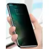 iPhone 13 Mini Hayalet 9d Temperli Cam Ekran Koruma Tam Kaplayan Privacy Ahize Korumalı Anti Dust